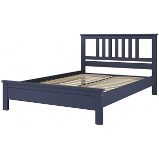 КРОВАТЬ ЛАУРА 0.9М; 1.2М ТЕМНЫЙ ЛАЗУРНЫЙ